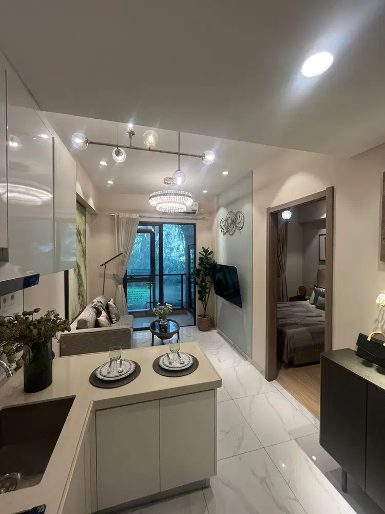Jual Cepat Apartemen 1 Bedroom Cicilan 4 jutaan/bulan Sky House BSD