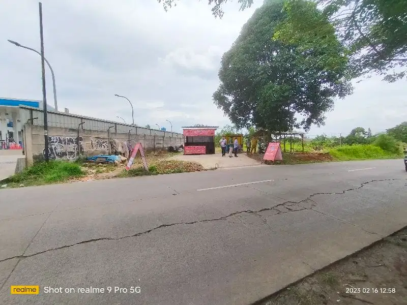 TANAH BU PINGGIR JALAN RAYA BEKASI DEKAT GRAND WISATA