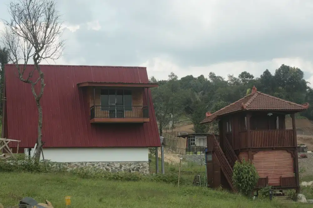 Tanah Murah di Puncak Dua Bogor Cocok Untuk Vila dan kebun Akses Mobil