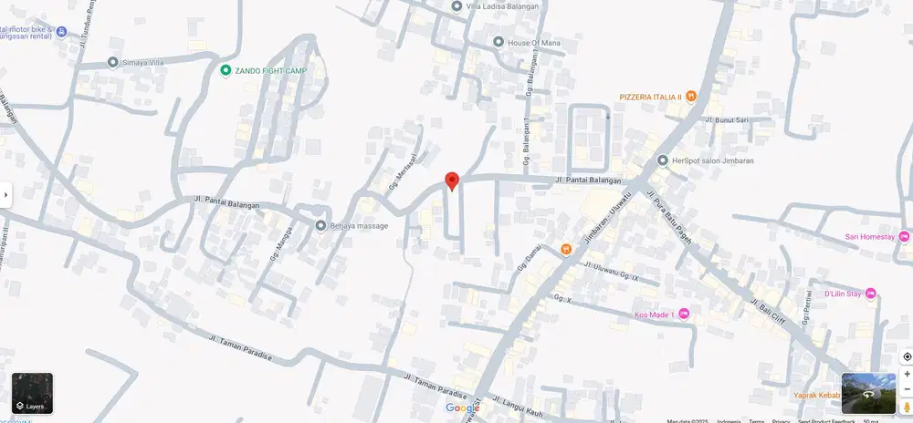 For sale ‼ Tanah di balangan, badung - bali, Rp9.5jt/m2