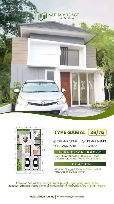 Perumahan MULYA VILLAGE JUANDA