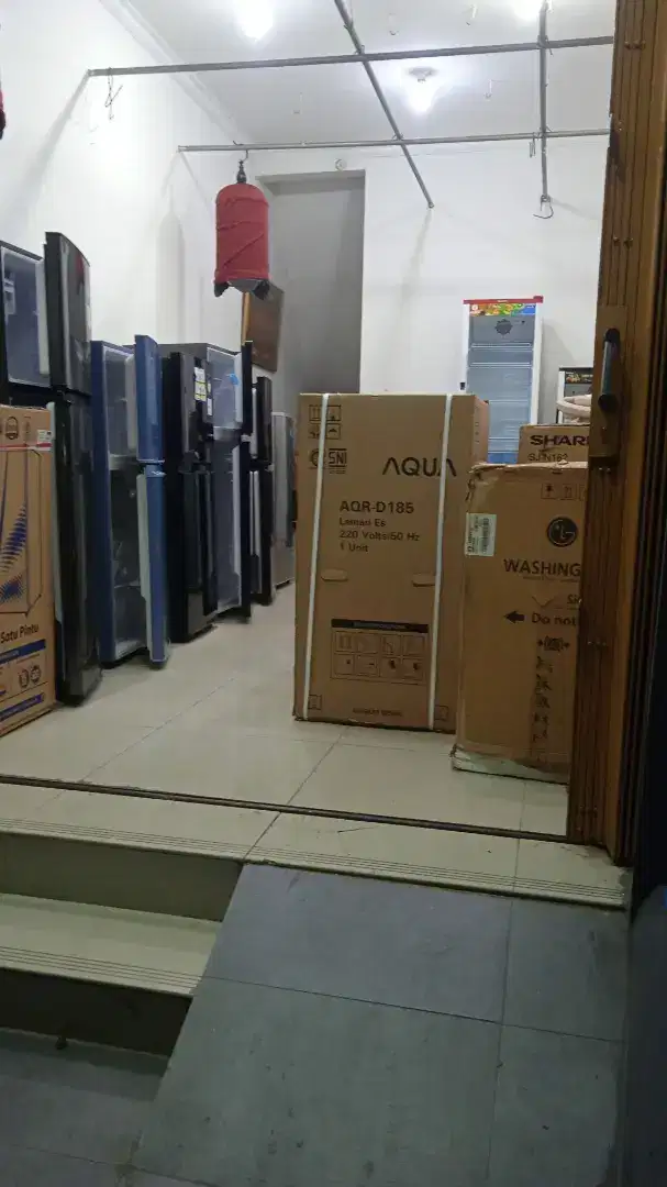 Kulkas 1 dan 2 pintu gres