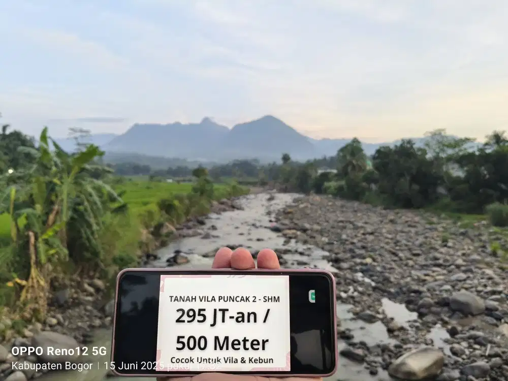 Jual tanah murah di puncak 2 bogor