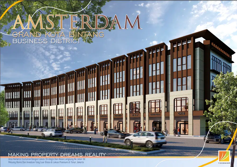 Ruko 4 Lantai Baru Bagus Lokasi Strategis