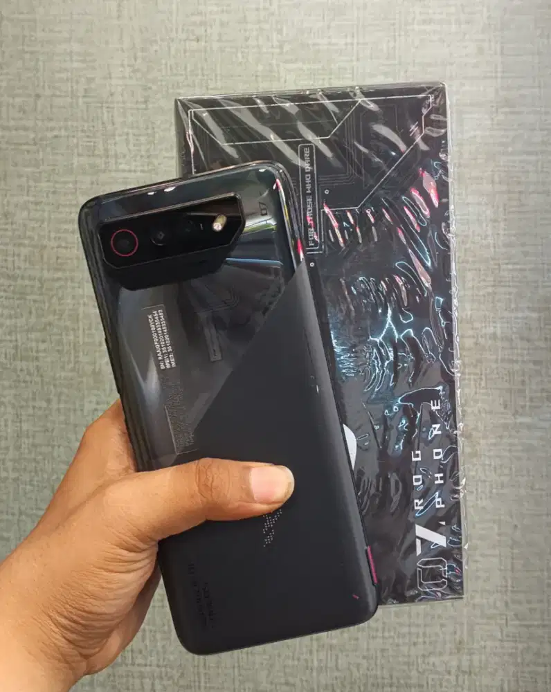 Asus Rog 7 12/256 Lengkap Fullset Mulus Original