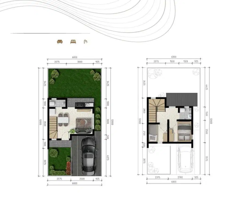 Rumah 2 Lantai Tanpa DP