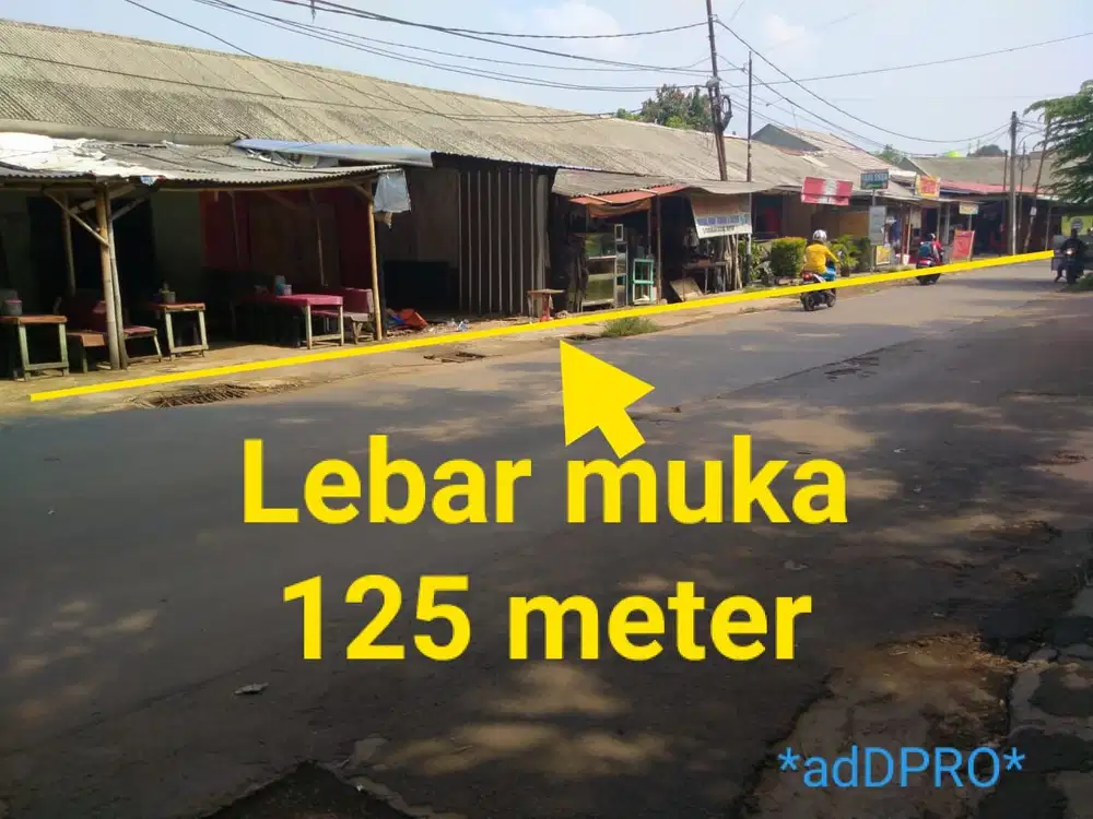 Lahan untuk perumahan apartemen dekat 2 pintu tol di depok