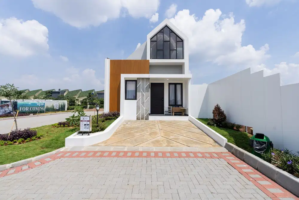 Rumah Konsep Scandinavian di Cibinong 10 menit dari Pintu Toll Sentul