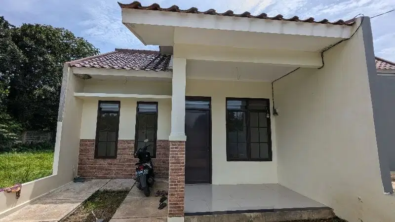 unit siap huni. Perumahan dekat Jalan raya