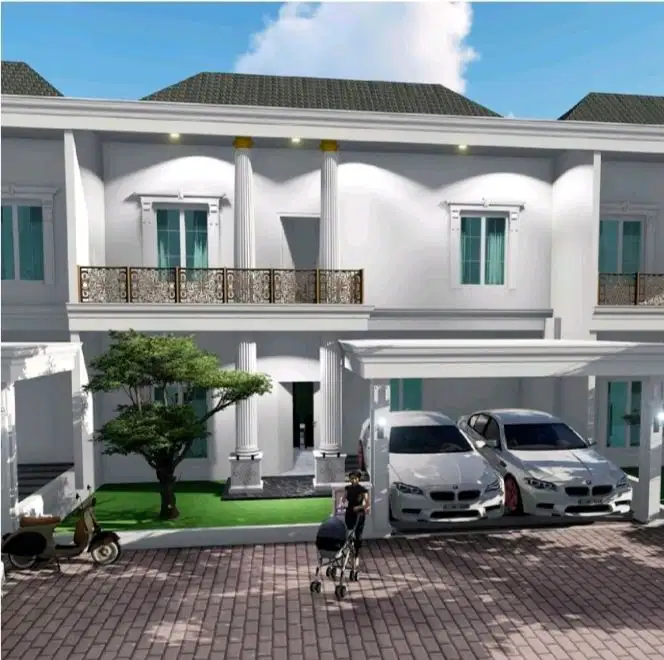 Rumah baru 2 lantai di colomadu