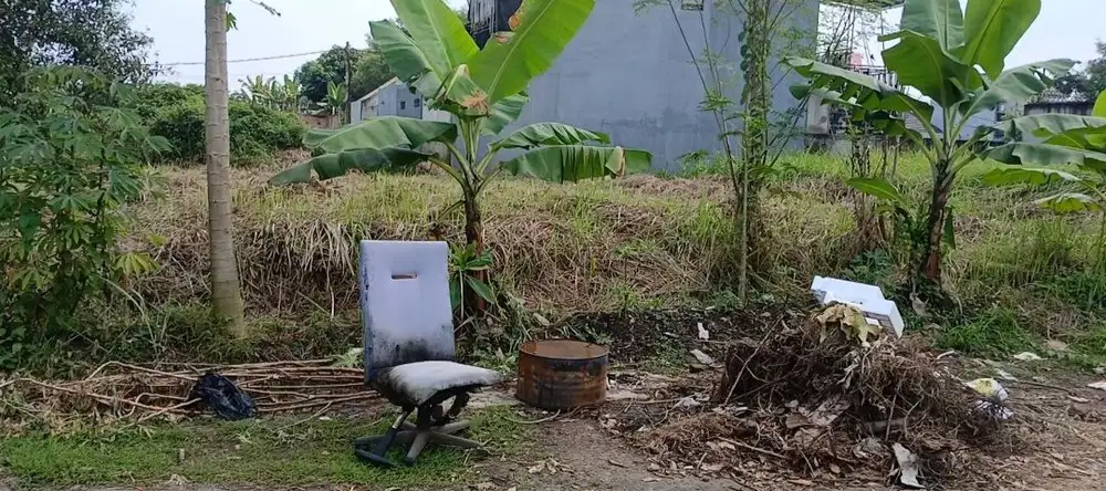 Jual tanah kosong 393 meter sertifikat