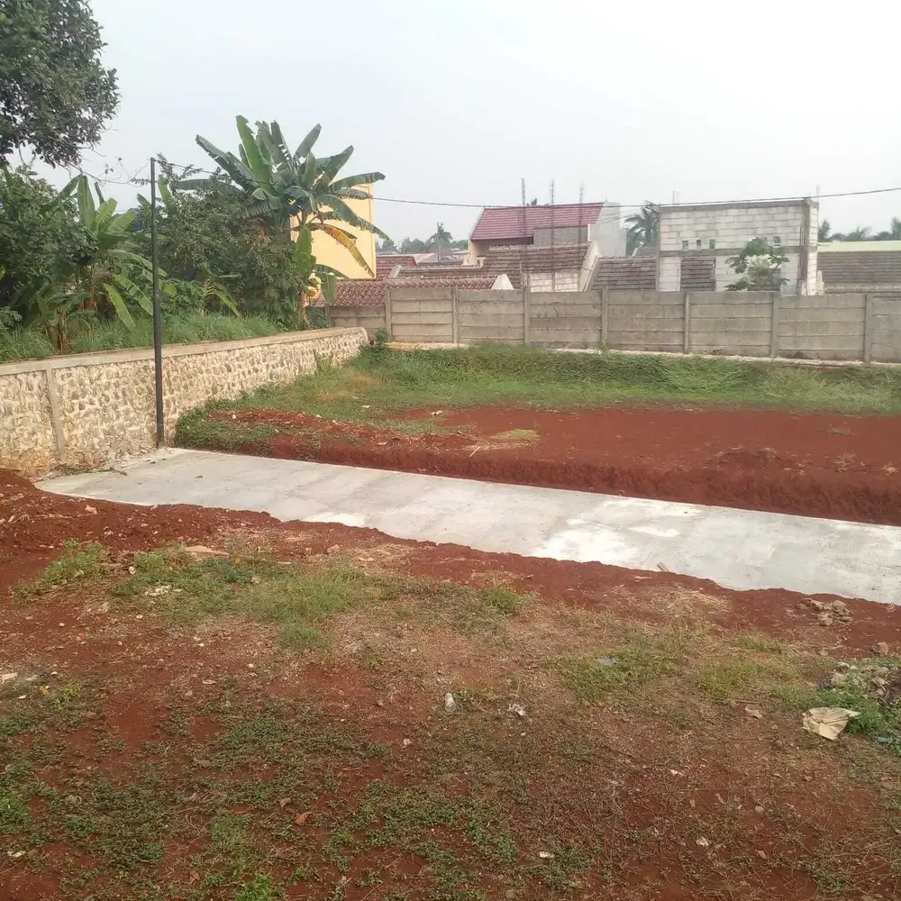 Tanah kavling 48m konsep perumahan,tertata rapi