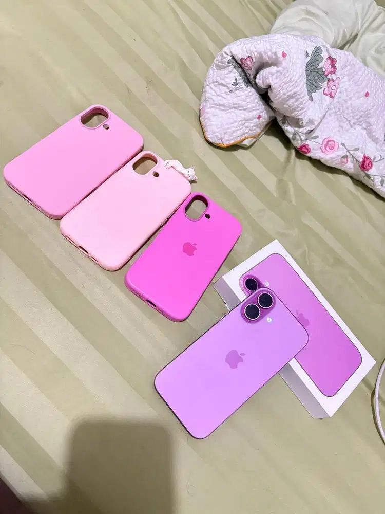 Iphone 16 pink 128 gb ibox garansi
