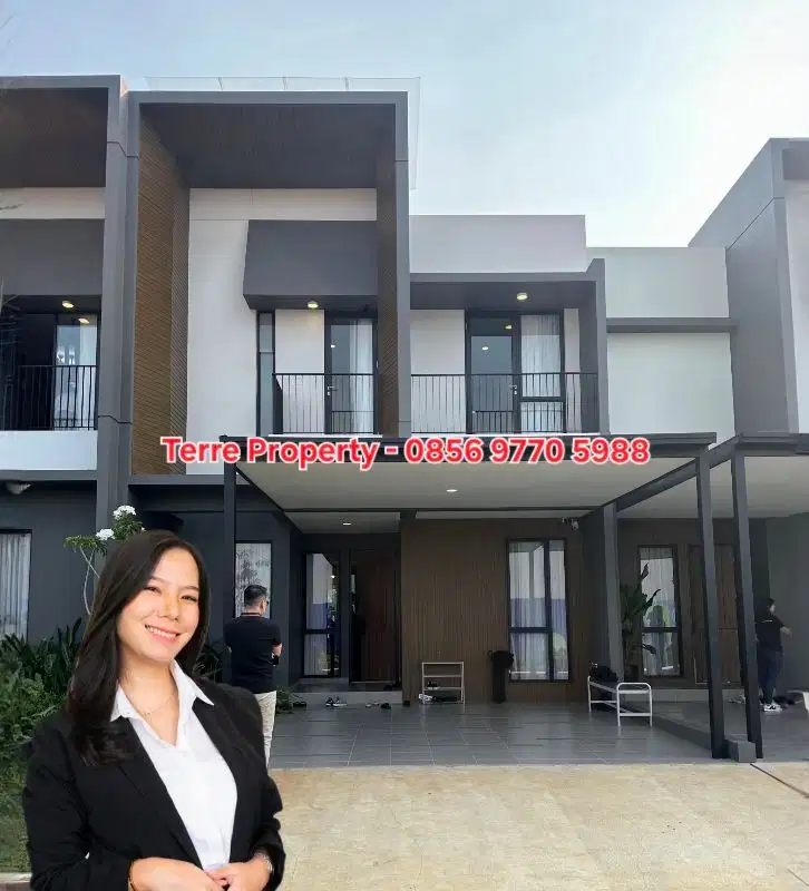 Dijual Rumah Alamsutera 2Lantai 2M-an Cluster Rasuna