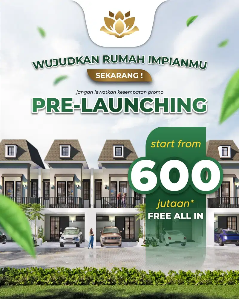 PRE LAUNCING RUMAH 2 LT DEKAT UNDIP HARGA 600 JT AN