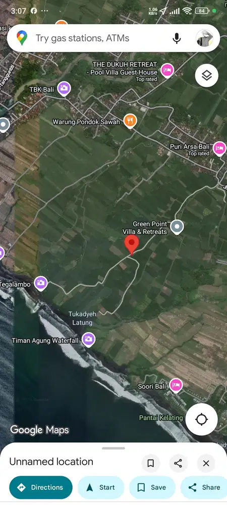 DIJUAL TANAH DEKAT PANTAI – TIBU BIU, PASUT TABANAN, BALI