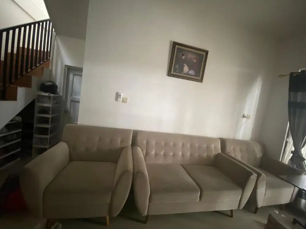 Dijual cepat Sofa, sofa ruang tamu, sofa set