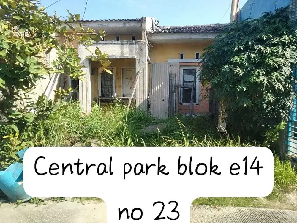 Rumah rekondisi jual apa adanya