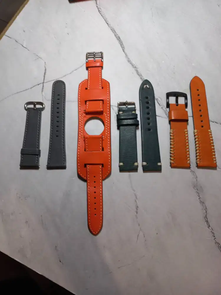 Leather Strap 22MM   Tali Jam Tangan Kulit 22MM