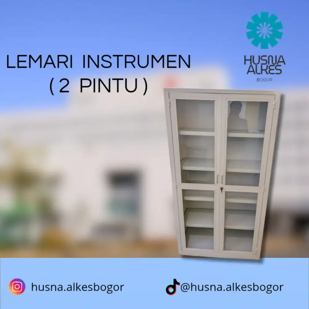 Lemari Instrumen 2 Pintu PC