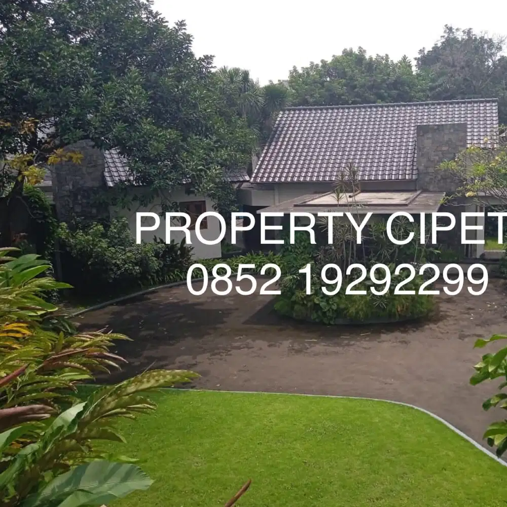 Rumah Mewah Dijual Di Cilandak, Halaman Luas, Swimming Pool