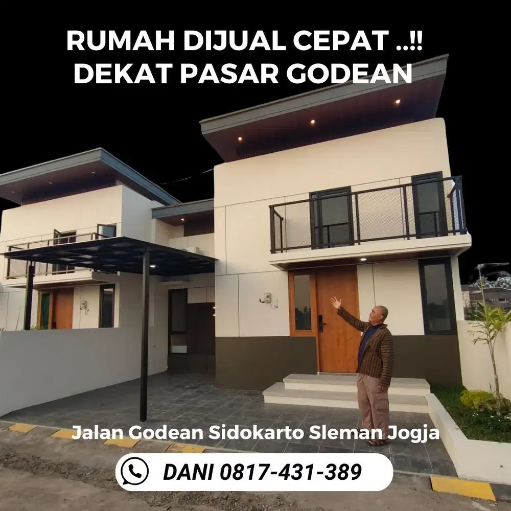 RUMAH DIJUAL GODEAN SIDOKARTO SLEMAN