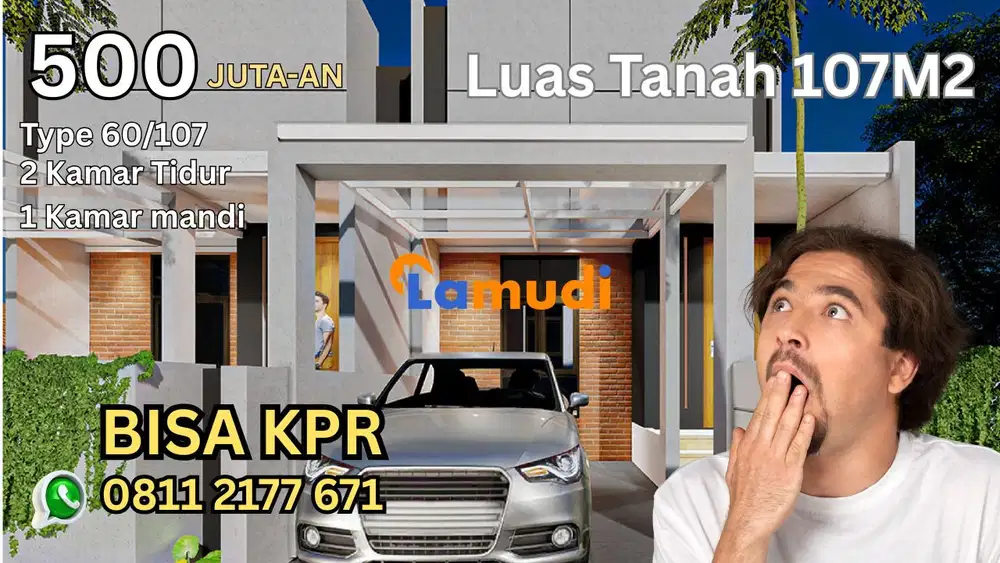Rumah Bandung Timur luas 110m2 harga 600jutaan siap huni BISA KPR