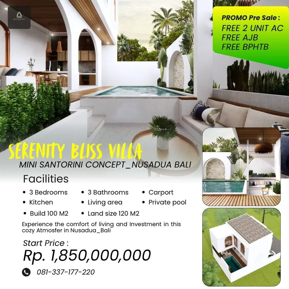 Villa Indent Murah Nusadua Bali