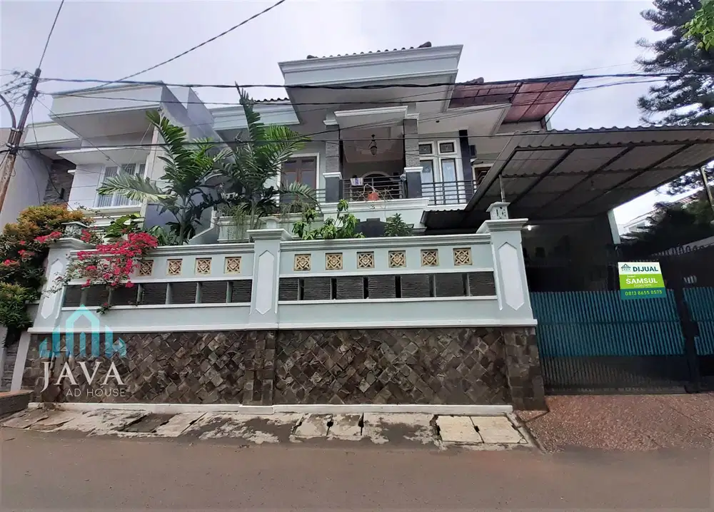 Rumah Tingkat Full 2 Lantai, Full Bata Merah, Siap Huni dan Strategis