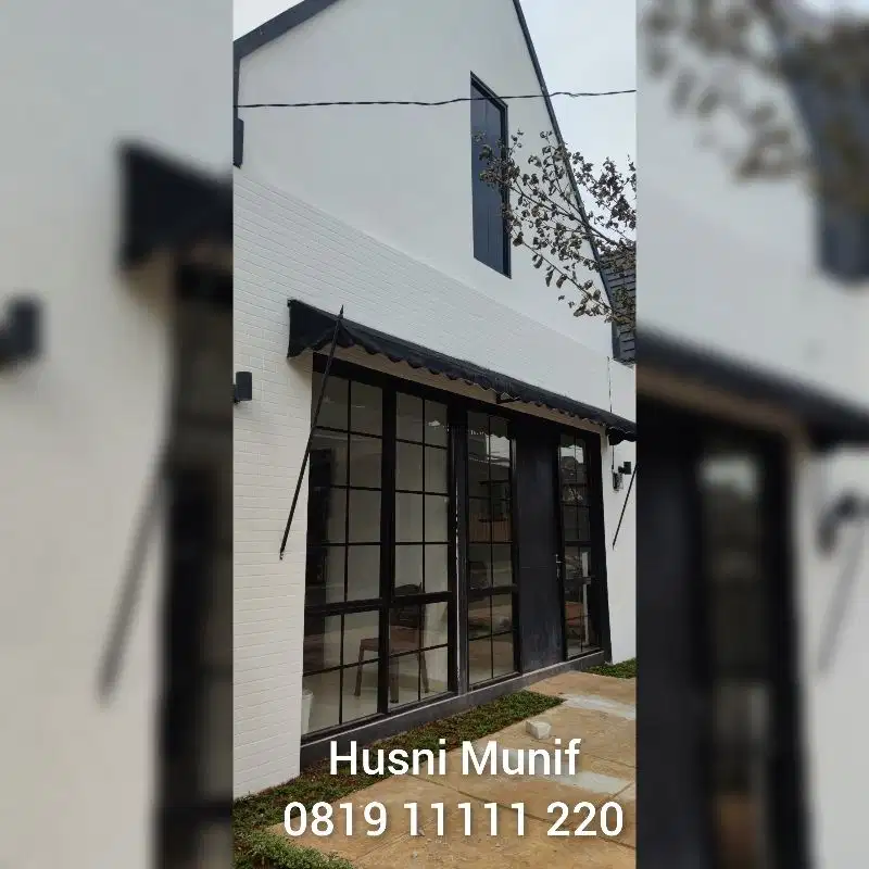 rumah minimalis dilalui angkutan umum lokasi tajur halang tonjong