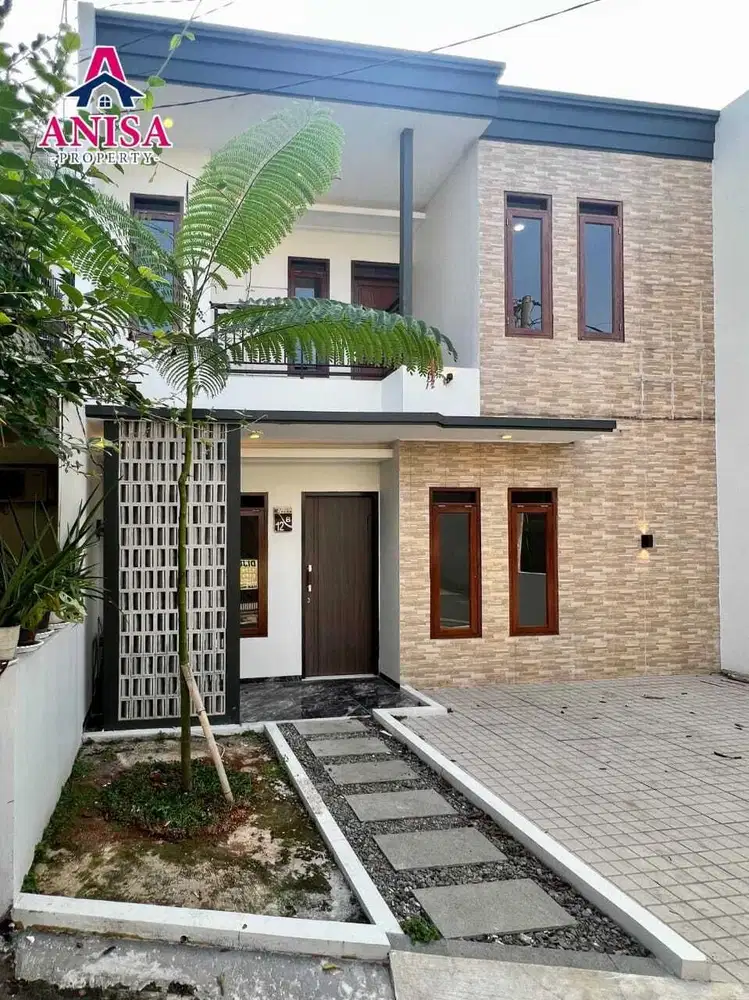 RUMAH DALAM CLUSTER AKSES LANGSUNG JALAN RAYA