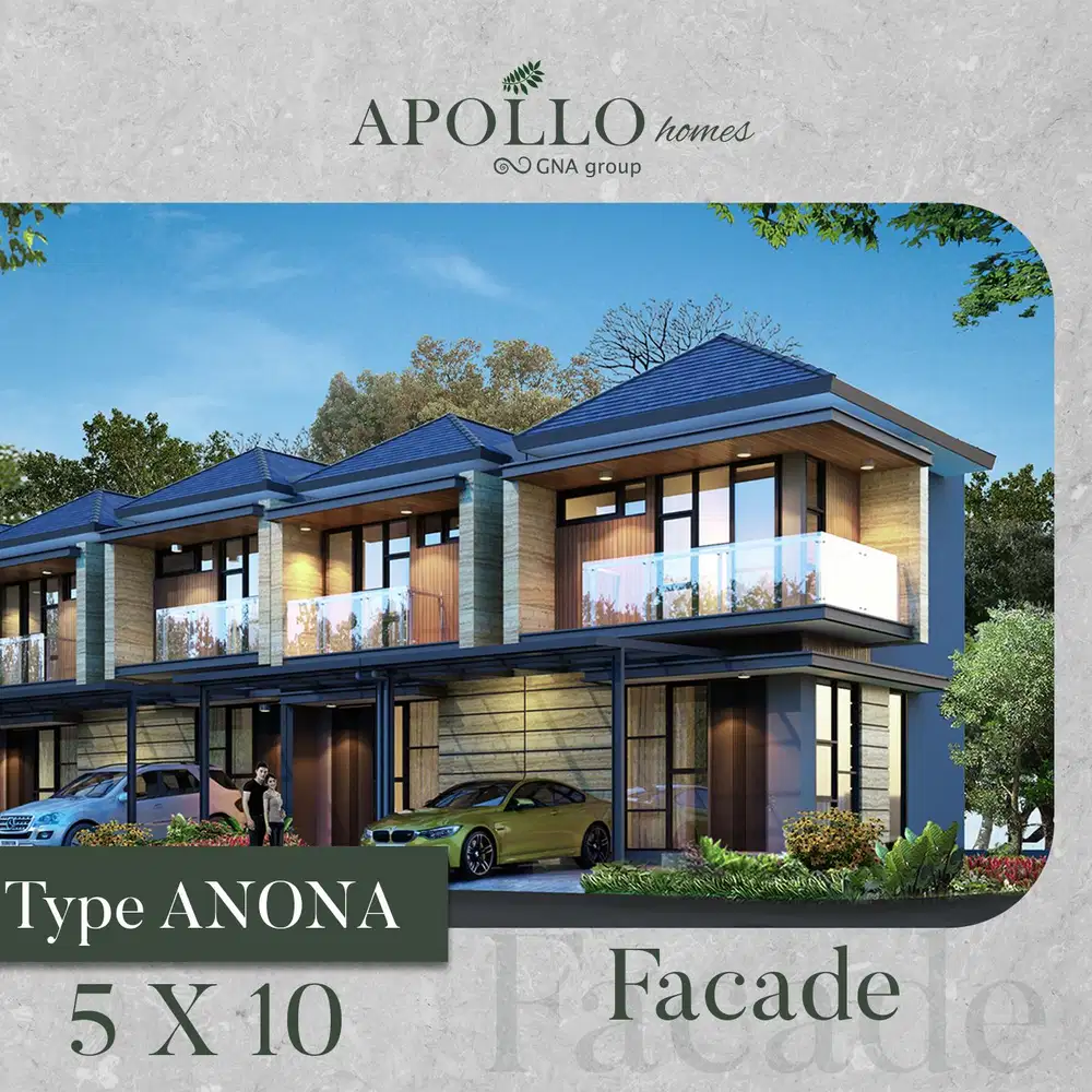 Rumah mewah murah nyaman Apollo by GNA cisauk nempel BSD CITY