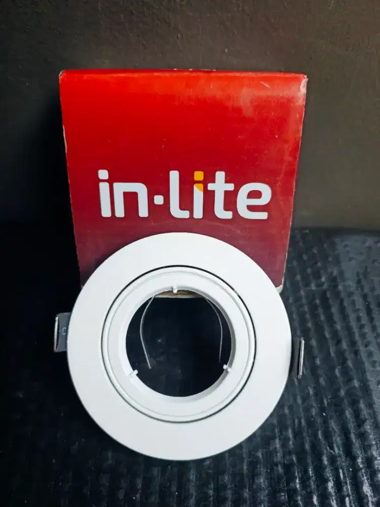 Kap Lampu, In Lite Rumah Lampu Downlight MR16 INFX038 Putih