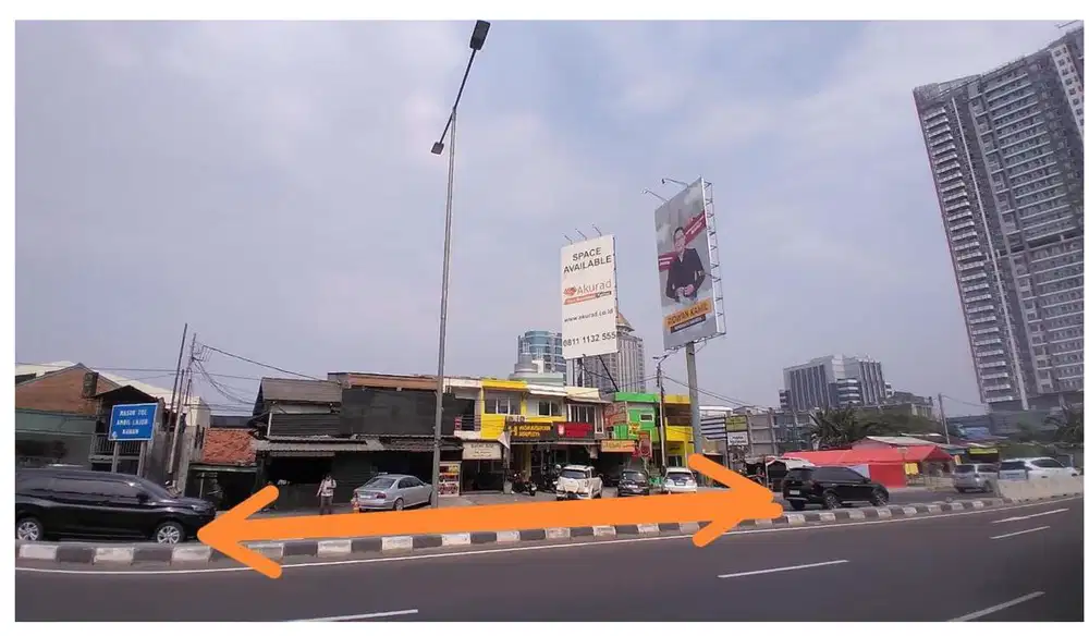 Tanah Premium di Jl.P.Antasari Jaksel - SHM,1165m2,Rp48.38jt/m2