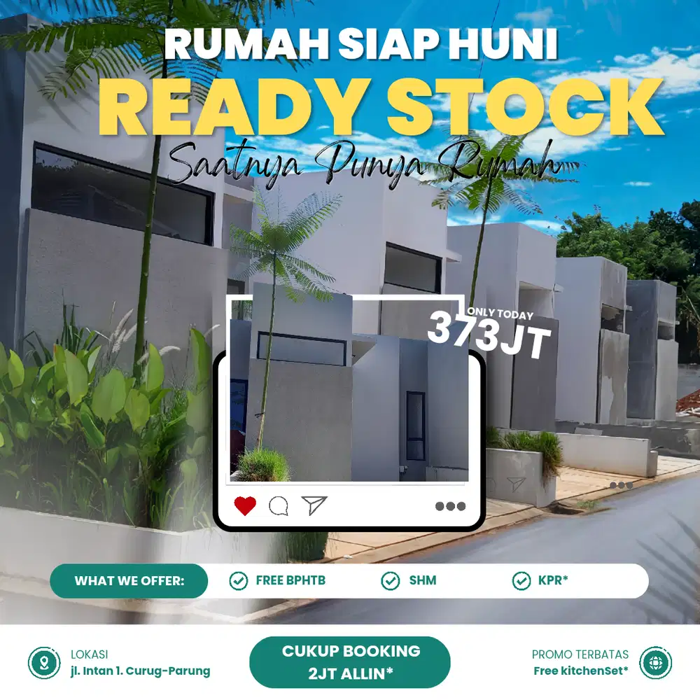 Rumah Murah Siap Huni