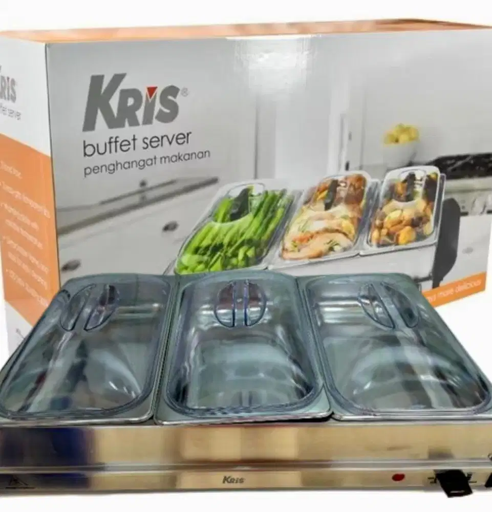 Kris buffet server penghangat makanan / Food warmer