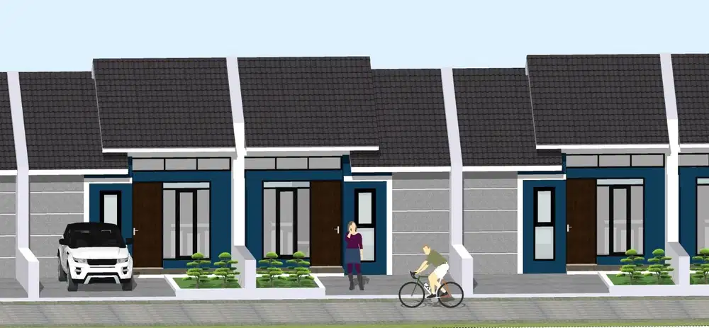 Rumah subsidi Bumirejo Mungkid Magelang hanya 2jt angsuran 1jt