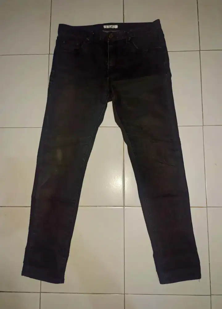 Celana Jeans Black Banana Warna Black