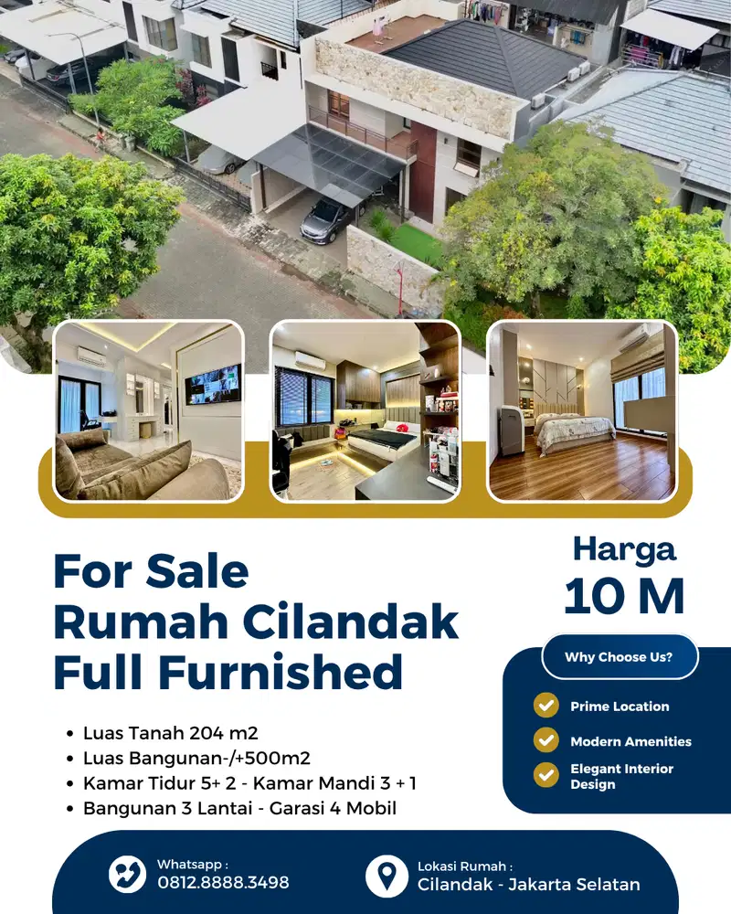 Dijual Rumah Dalam Komplek di Warung Buncit Mampang Prapatan Jaksel