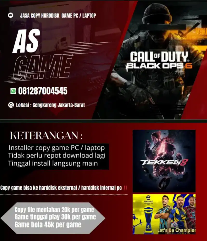 Installer Game PC / Laptop