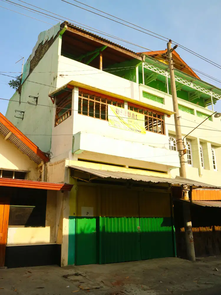 Rumah Dijual di Daerah Pasar Klewer Luas Tanah 127m