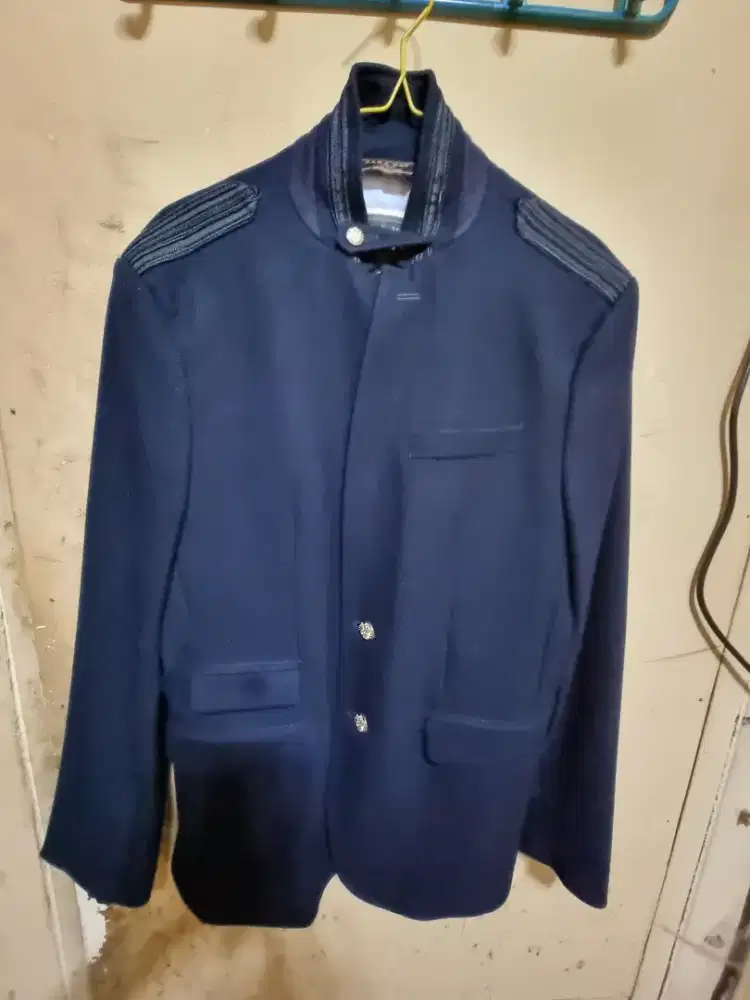 ZARA BLAZER MAN BLACK JAS PRIA HITAM 100% ORI SIZE L