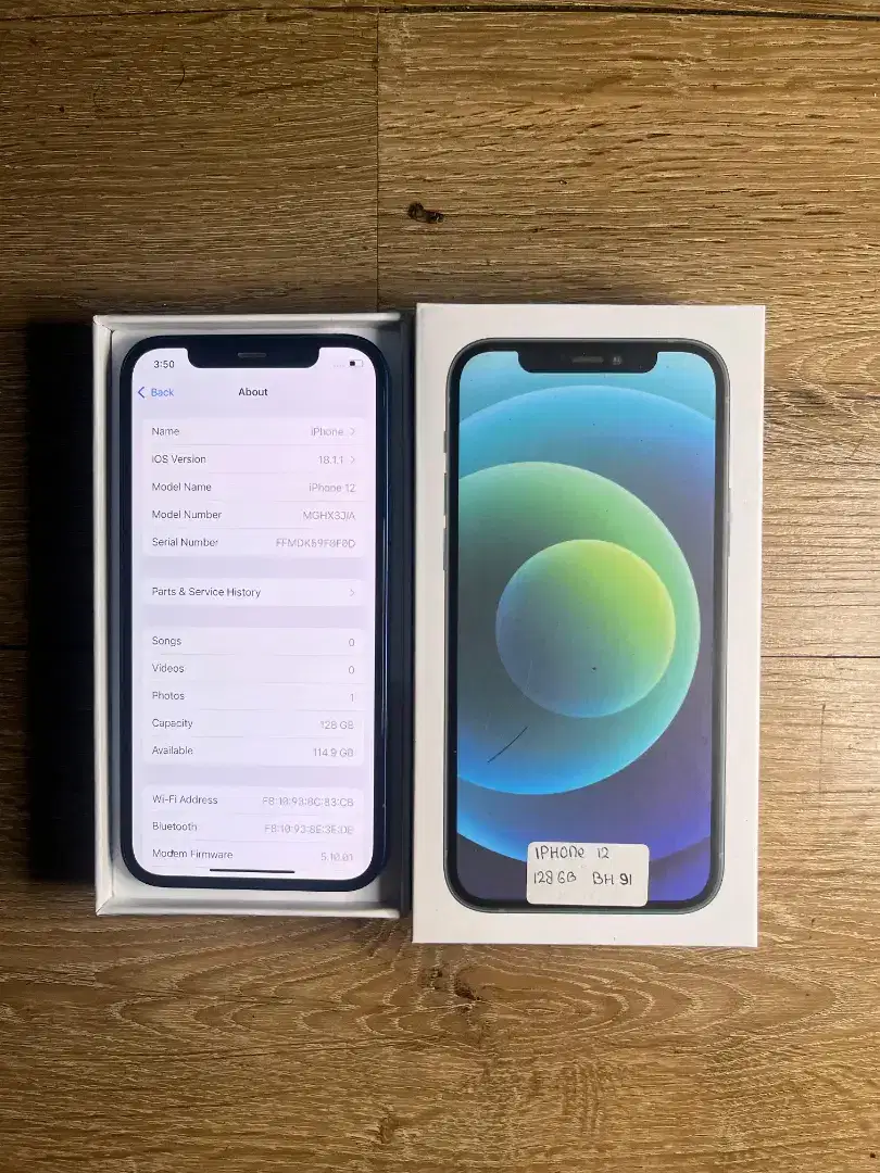 IPHONE 12 BASIC 128GB ALL OPERATOR