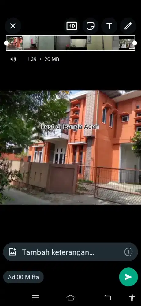 Kos samping kampus USK