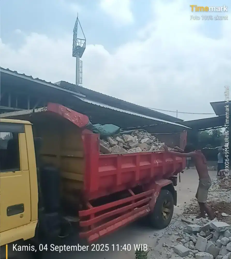 Jasa buang sampah proyek dan jual urugan murah
