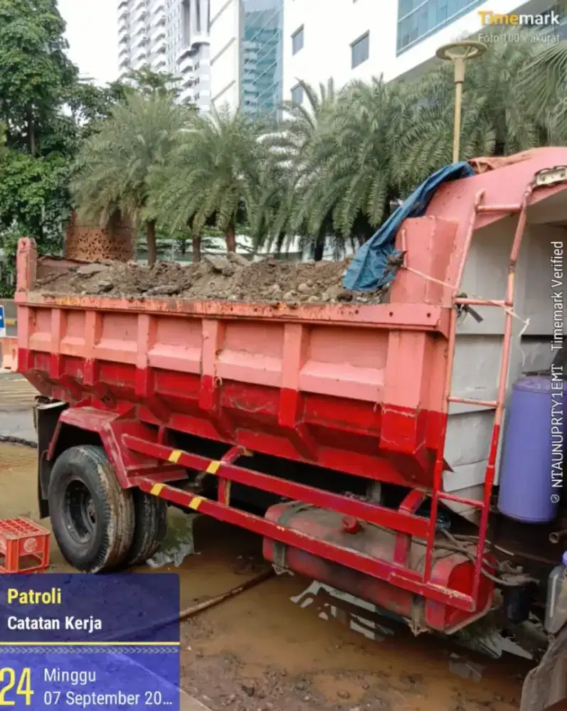 Jasa buang puing murah dan sampah jual urugan murah