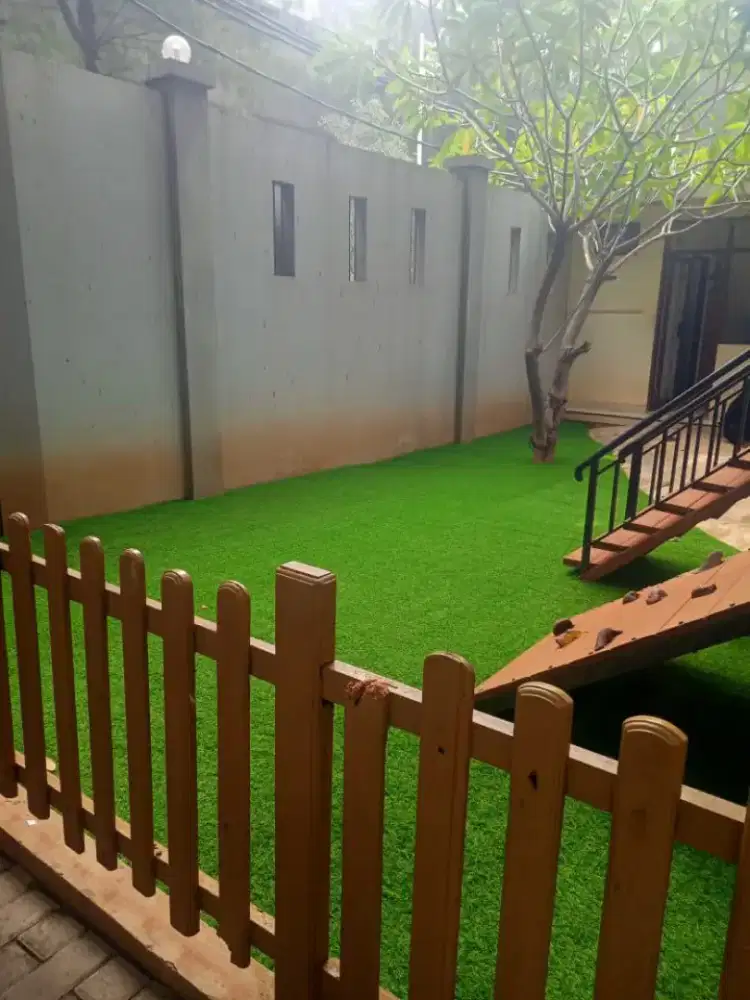 Rumput sintetis Swiss murah berkualitas