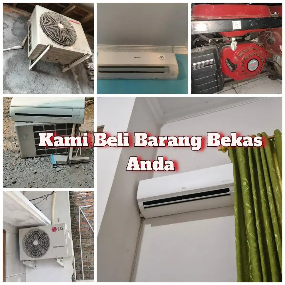 Kami terima Jual Beli AC Bekas dan Elektronik bekas lainnya