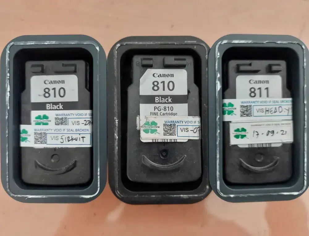 Cartridge Canon Bekas 3 Pcs