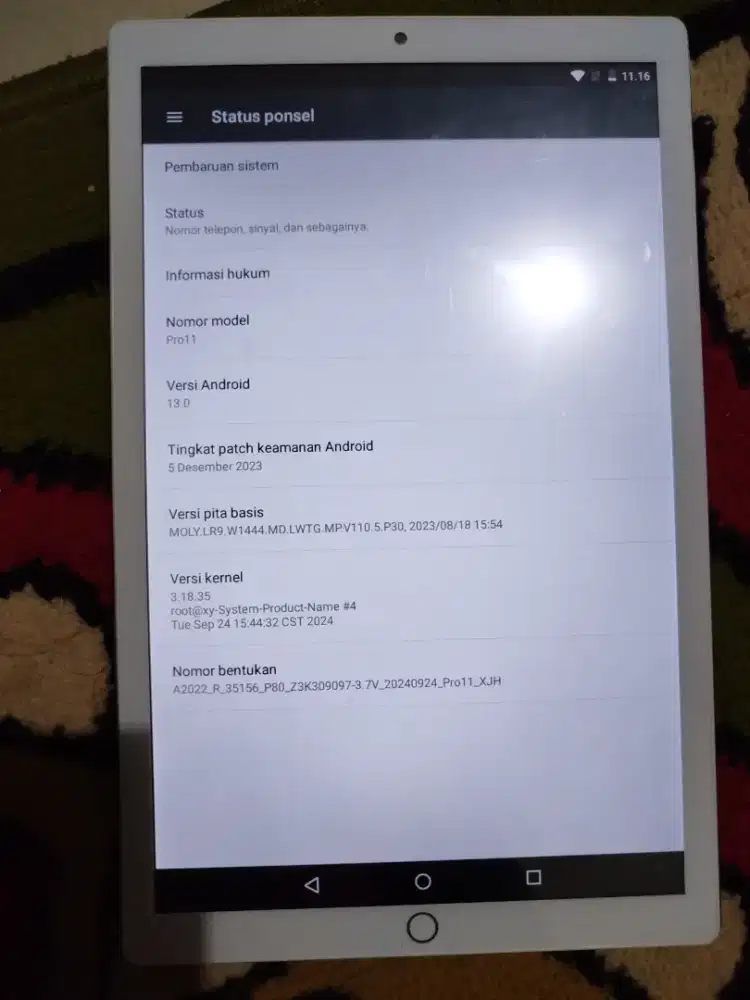 Jual cepat Tablet PC